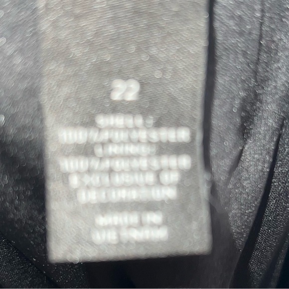 Lane Bryant Sparkling Red and Silver Pencil Skirt - Picture 4 of 4